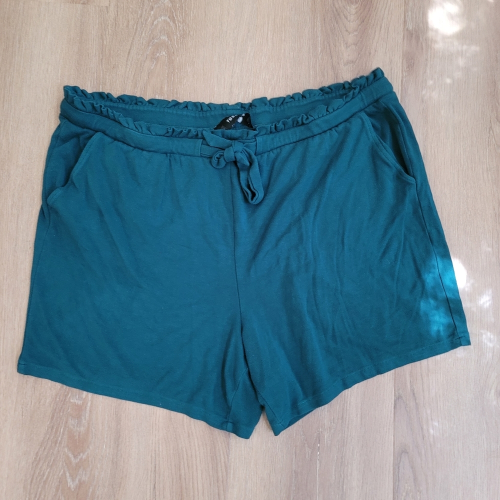Torrid Teal Lounge Shorts 4
